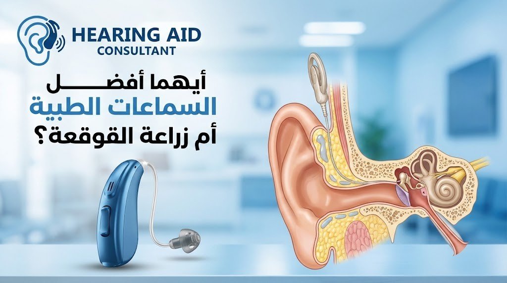 أيهما أفضل السماعات الطبية أم زراعة القوقعة؟